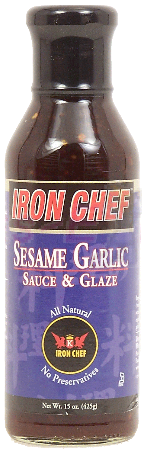 Iron Chef  sesame garlic sauce & glaze, all natural Full-Size Picture